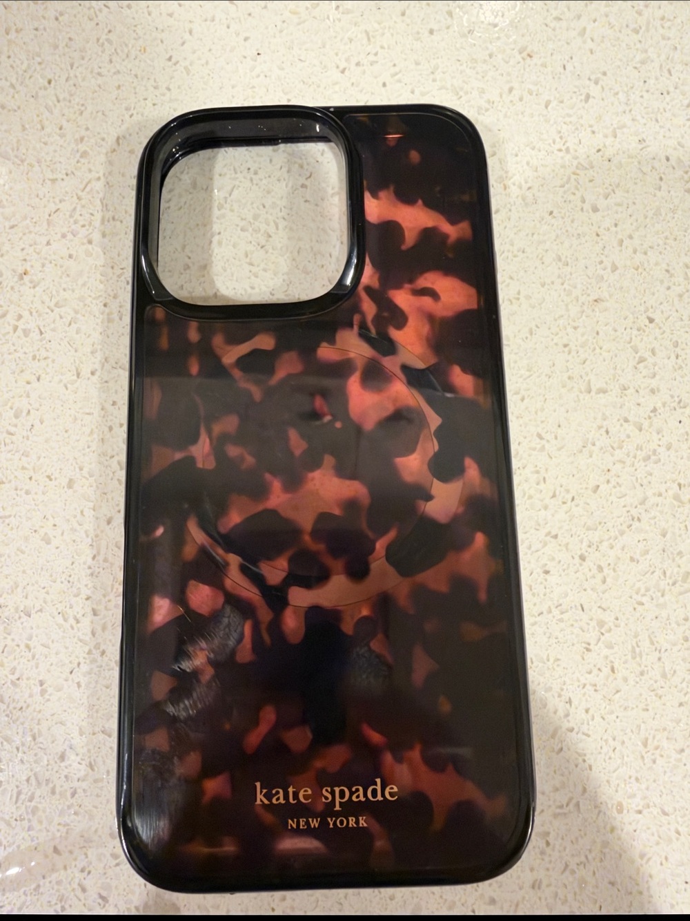 kate spade Tortoiseshell Pattern IPhone 16 Pro Phone Case